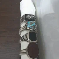 چهار عدد انگشتر دست ساز. حراج حراج|جواهرات|خرمآباد, |دیوار