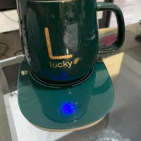 لیوان (ماگ) همراه گرم کننده برقی