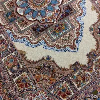 یک جفت فرش ۹ متری ۷۰۰ شانه نقشه حوض نقره در حد نو|فرش|اصفهان, خواجو|دیوار