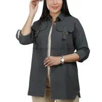 مانتو کتان ترک گرم بالا پاییزی