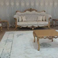 مبل  سلطنتی ۹ نفره|مبلمان خانگی و میز عسلی|شیراز, معالی‌آباد|دیوار