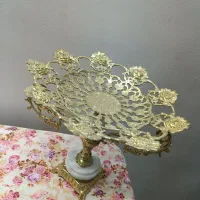 ست سه تیکه     جنس برنج|ظروف سرو و پذیرایی|کاشان, عربها|دیوار