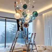 لوستر الماس.تولید وپخش کریستال دست ساز۶۶.AC light|لوستر و چراغ آویز|تهران, پارک شهر|دیوار