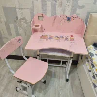 میز تحریر کودک صورتی