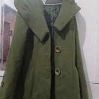 پالتو فوتر رنگ یشمی خیلی قشنگ تر عکسش