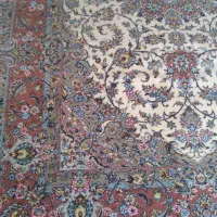 فروش فرش دستبافت جفت گل ابریشم|فرش|کاشان, بازار کاشان|دیوار