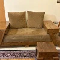 فروش مبلمان‌۸نفره چوب روسی|مبلمان خانگی و میز عسلی|شاهرود, |دیوار
