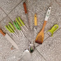 قاشق و چنگال|ظروف سرو و پذیرایی|شاهین‌شهر, خانه کارگر|دیوار