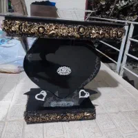 آینه شمعدان سلطنتی طلایی|صنایع دستی و سایر لوازم تزئینی|خلخال, |دیوار