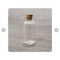 بطری شیشه ای بطری گیفت با درب چوب پنبه