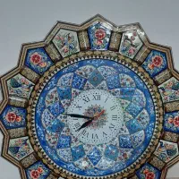 ساعت زیبا خاتم کاری