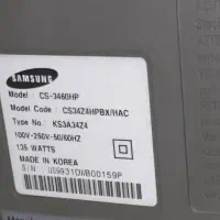 تلویزیون ۳۴ سامسونگ (پشت دار) به همراه میز|تلویزیون و پروژکتور|کیاشهر, |دیوار