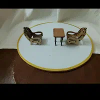 میز و صندلی مینی چوبی اسباب بازی
