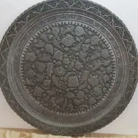 سینی عتیقه|کلکسیون اشیاء عتیقه|قم, باغ کرباسی|دیوار