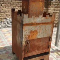 بخاری هیزمی بزرگ