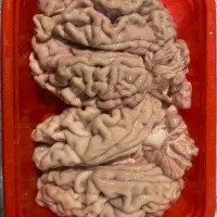 مغز گوساله پاک شده