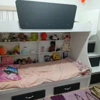 تخت ۲طبقه ام دی اف در حد اکبند