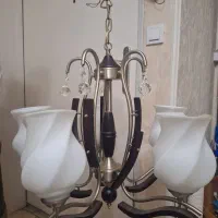 لوستر پنج شاخه دو عدد