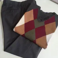 ست بافت و شلوار مردانه سایز لارج L