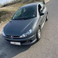 پژو ۲۰۶ تیپ ۲ مدل ۱۳۸۸ دور رنگ سه تیکه فابریک