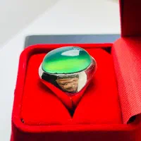 عقیق سبز سوپر کهنه یمنی