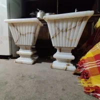 گلدان سنگ مرمر