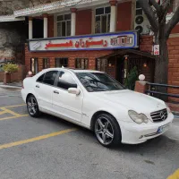 بنز سی 240 مدل 2003 سه لکه رنگ