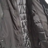 کاپشن مشکی خارجی نونو اک واستفاده نشده سایز 48