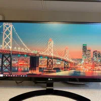 مانیتور ۲۹ اینچ LG با اسپیکر کاملا نو و بی نقص|قطعات و لوازم جانبی رایانه|تهران, دریا|دیوار