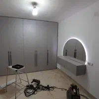 ساخت و اجرای کابینت و کمد دیواری|کتابخانه، شلف، قفسه‌های دیواری|اندیمشک, |دیوار