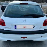 206 تیپ 5 خانگی|خودرو سواری و وانت|مهاباد (آذربایجان غربی), |دیوار