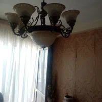لوستر یه 3شعله ویک 8شعله به همراه یه دیوار کوب|لوستر و چراغ آویز|محمدشهر, شهرک پیام (مهرالبرز)|دیوار
