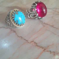 دوتا انگشتر مردانه و انگشتر زنانه ترک|جواهرات|مشهد, پورسینا|دیوار