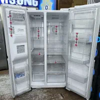 یخچال فریزر ساید بنتلی الجی ۳۳ فوت سفید چرمی|یخچال و فریزر|تهران, امام حسین|دیوار