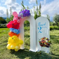گل آرایی و بادکنک آرایی ، دیزاین تولد و بله برون