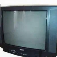 تلویزیون ۲۱اینج صاایران و میز تلویزیون شیشه ای