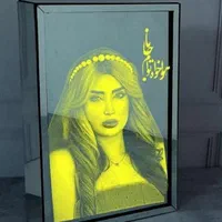 لایت گلس کادویی/بالبینگ چهره/چراغ خواب رومیزی|چراغ خواب و آباژور|مشهد, رسالت|دیوار