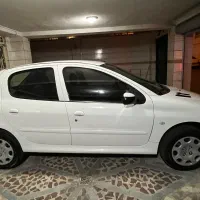 206 سفید مدل 1400|خودرو سواری و وانت|رشت, معلم|دیوار