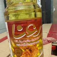 روغن ۷۵۰ سی سی سرخ شفاف بدون پالم حاوی ذرت