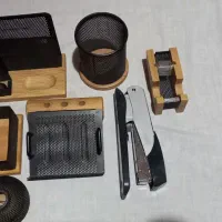 ست کامل به همراه یک  منگنه بزرگ