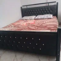 تخت خواب دو نفره در حد نو|تخت و سرویس خواب|رودسر, |دیوار
