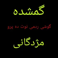 مفقودی گوشی Redmi Note 10 Pro + مژدگانی