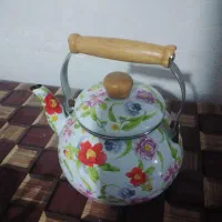 کتری لعابی قوری چینی|قوری، کتری، قهوه‌ساز دستی|دابودشت, |دیوار