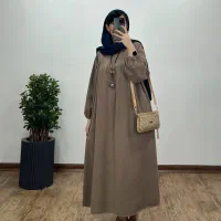 مانتو عبا نو رنگ شتری|لباس|تهران, امانیه|دیوار