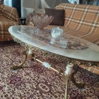 سه عدد میز برنزی ..یک عدد بزرگ ۲ عدد عسلی|مبلمان خانگی و میز عسلی|تبریز, |دیوار