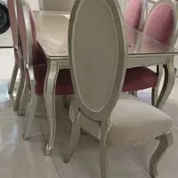 میزغذاخوری ۶نفره چوب تمام راش