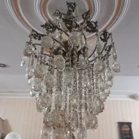 لوستر ۱۰ شاخه لامپ کم مصرف|لوستر و چراغ آویز|تهران, تهرانپارس غربی|دیوار