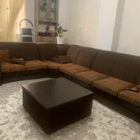 مبلمان ال همراه با ست میز ناهار خوری ۶ نفره