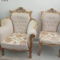 مبل سلطنتی 9 نفره همراه سه عدد میز|مبلمان خانگی و میز عسلی|تربت‌حیدریه, بی بی حسنیه|دیوار