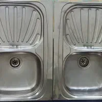 سینک استیل تک لگن